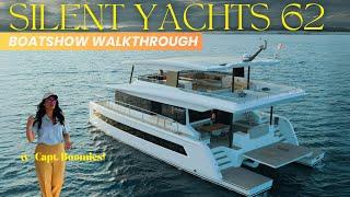 Silent Yachts 62 "Walkthrough" at the Cannes Yachting Festival (2024)