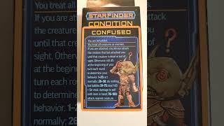  Confused condition Starfinder roleplaying game 1st edition Paizo #Paizo #Starfinder #StarfinderRPG