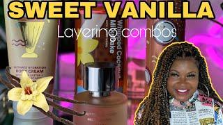 VANILLAVANILLAVANILLA LAYERING COMBINATIONS! | PERFUME LAYERING COMBOS | PERFUME COLLECTION 2024!