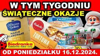 𝐁𝐈𝐄𝐃𝐑𝐎𝐍𝐊𝐀  Nowa Gazetka  i Nowe Promocje Od Poniedziałku 16.12.2024.