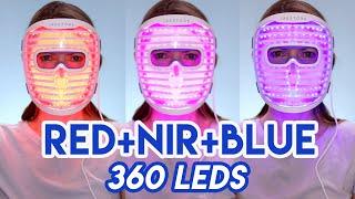 NEUE iRESTORE Illumina LED-Maske - Test und Demo - ALLES IN EINEM - Anti-Aging + Anti-Akne