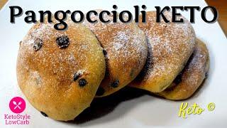 STRABUONI!!!! PANGOCCIOLI KETO **SENZA FARINE**  focaccine dolci Chetogeniche focaccia dolce