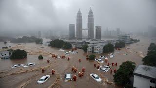 Kuala Lumpur, Malaysia Today! flash floods left the capital under water