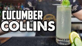 A light and refreshing Cucumber Collins