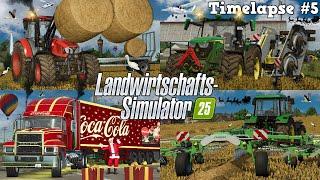 STROHBERGUNG EXTREM!  Das große WEIHNACHTSSPECIAL!  | [LS25] - Timelapse #5