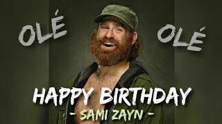 Sami Zayn Birthday 2021 Instagram WhatsApp Status WWE Canadian Wrestler ROH El Generico Ole! #Shorts