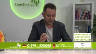 Kartenlegen und Hellsehen mit Medium ZenOm live bei ZenOmLive TV