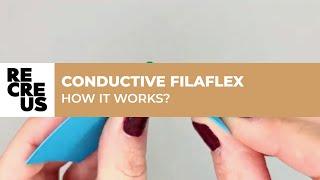 ️ FILAMENTO FLEXIBLE TPU 'FILAFLEX CONDUCTIVO' | FLEXIBLE FILAMENT TPU 'CONDUCTIVE FILAFLEX'