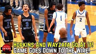 Minnesota Game Of The Year?! Hopkins vs Wayzata Gets Heated In Packed Gym!