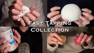 ASMR Fast Tapping Collection 1 HOUR (No Talking)