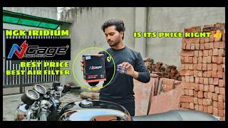 Installing NGAGE Performance Air Filter For GT 650 || Interceptor 650 || Batter Than BMC Air Filter