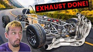 Homemade Formula One Car Gets F1 Style Exhaust Sounds Amazing - Pt 19