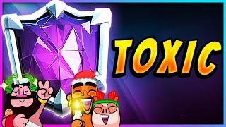 HOW TO GET ULTIMATE CHAMPION with TOXIC DECKS! — Clash Royale