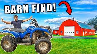 Restoring BARN FIND Four-Wheeler! *Hasn't ran in 15 YEARS*