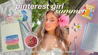 A PINTEREST SUMMER  summer crafts, DIYS, and aesthetic activities