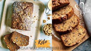 How to make a Keto Pecan Walnut & Cheese Loaf