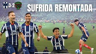 REACCIONANDO AL RAYADOS 3-2 JUAREZ DOBLETE DE CANALES DEBUTO EN CASA OCAMPOS EXPULSARON A BERTERAME