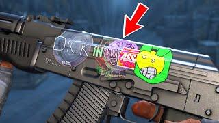 HOW TO MAKE CS2 CUSTOM STICKER CRAFTS!!