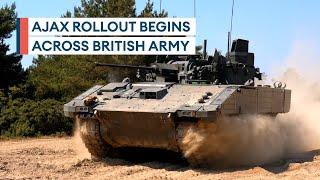 British Army receive UK's ultra-modern Ajax armoured fighting vehicle