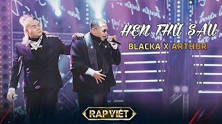 Blacka cùng Arthur "bắt con beat" Hẹn Thư Sau cực gắt khiến bộ 6 Rap Việt đứng ngồi không yên