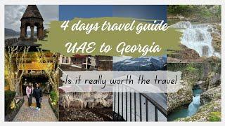 Best places to visit in Georgia | Budget friendly European country | UAE to Georgia #travelvlog