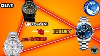 Luxury Watch Brands -Vs- Aliexpress -Vs- Microbrand  Showdown