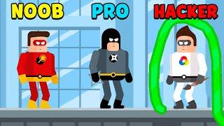 NOOB vs PRO vs HACKER - The Superhero League