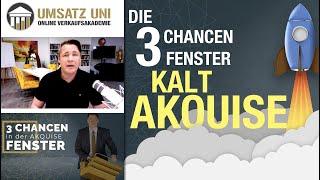 Kaltakquise - Das musst du über Chancen & Timing wissen