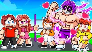 My Girlfriend Cheated On Me, So I Rizzed MY CRAZY FAN GIRLS In Rage Gym Simulator...