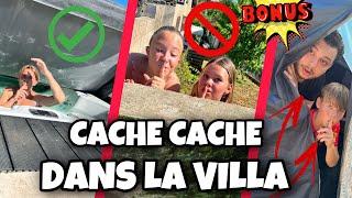 CACHE-CACHE DANS LA VILLA AVEC LILI ET SAFIR !