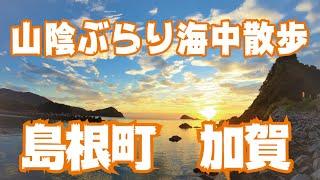 山陰ぶらり海中散歩　島根町加賀地区　＃シュノーケリング　＃島根　＃日本