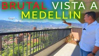 LA MEJOR VISTA A MEDELLIN EN ESTE MODERNO APARTAMENTO  USD$400,000