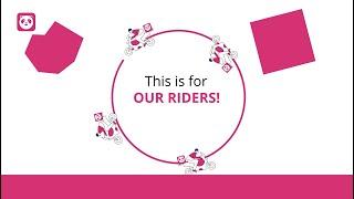 Thank You, Our panda riders | foodpanda