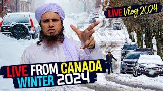 Mufti Sahab Live From Canada - 2024 Winter - Mufti Tariq Masood Vlog