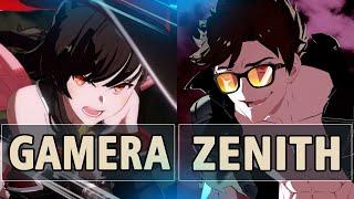 GBVSR:gamera (Beatrix) Vs Zenith (Belial)| High Level Gameplay.