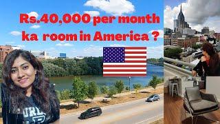 My USA  Apartment Tour Vlog| Indianapolis, Indiana| GoPro Hero| Indian Student living in America|