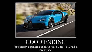 Bugatti all endings