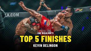 Kevin Belingon's Top 5 Finishes | ONE Highlights