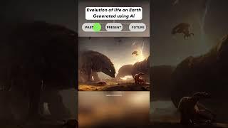 Evolution of Life to Civilization on Earth | Generated Using Ai 