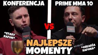 KONFERENCJA PRIME MMA 10 - NAJLEPSZE MOMENTY (Daniel Magical vs Marcin Rafonix)