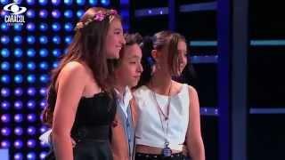 Sebastian, Laura y Juanita cantaron ‘Hoy tengo ganas de ti’José Gallardo-LVK Colombia–Batallas –T1