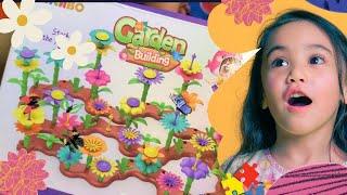  Build & Stack a Magical Garden! | DIY Creative Garden Building for Kids 