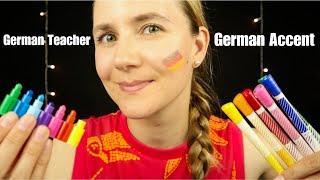 ASMR German Tutor with Thick Accent Teaches You German 