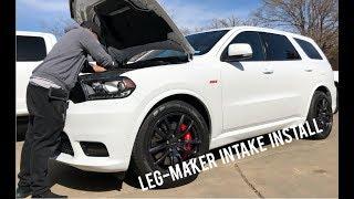 DODGE SRT DURANGO- LEGMAKER INTAKE INSTALL!