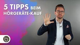 5 Tipps, die Sie vor dem Kauf von Hörgeräte beachten sollten!