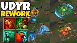 2022 Udyr Rework VGU (World's First Gameplay) - League of Legends