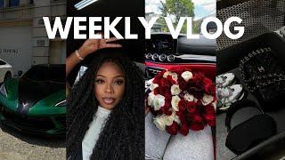 WEEKLY VLOG: NEW BOHO BRAIDS, DC TRIP, HE SURPRISED ME, LEARNING IGBO, HAULS + MORE