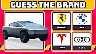 ️  GUESS THE BRAND BY THE CAR | Do you know about cars?  TESLA | FERRARI | AUDI |  #billyrobot