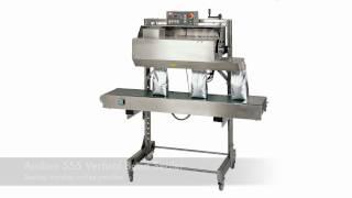 555 Vertical Band Sealer for Coffee Pouches - Continuous Bag Sealer