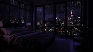 Rain in the Dark: Cityscape Ambience for Relaxation and Unwinding